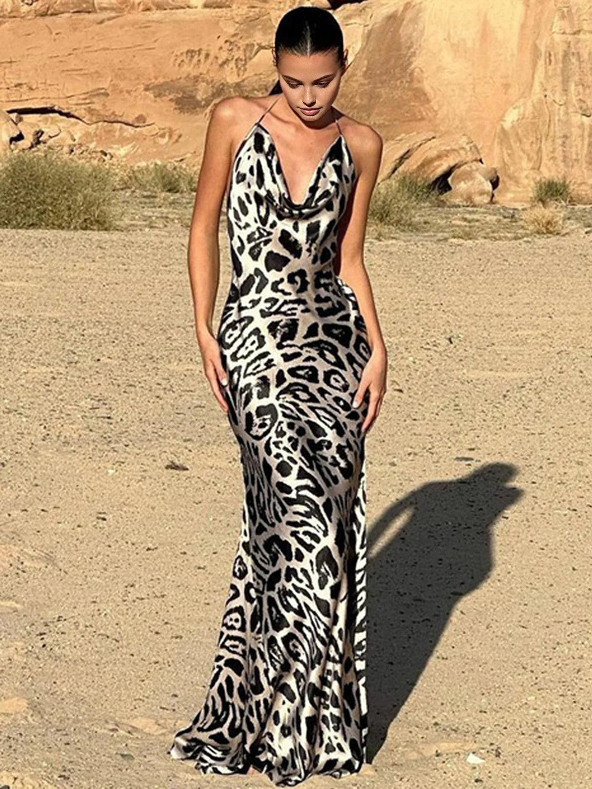 Animal Print Dress