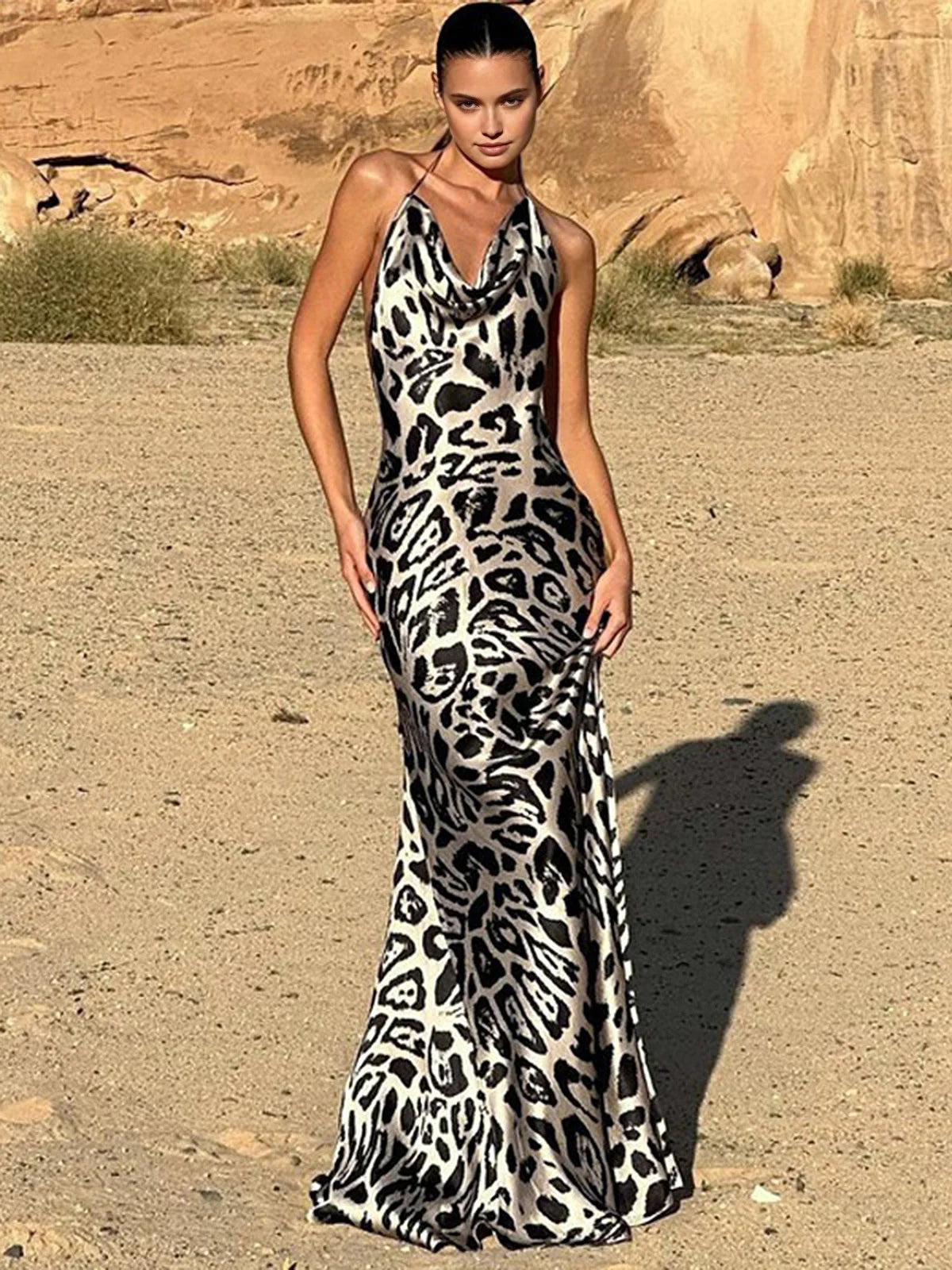 Animal Print Dress